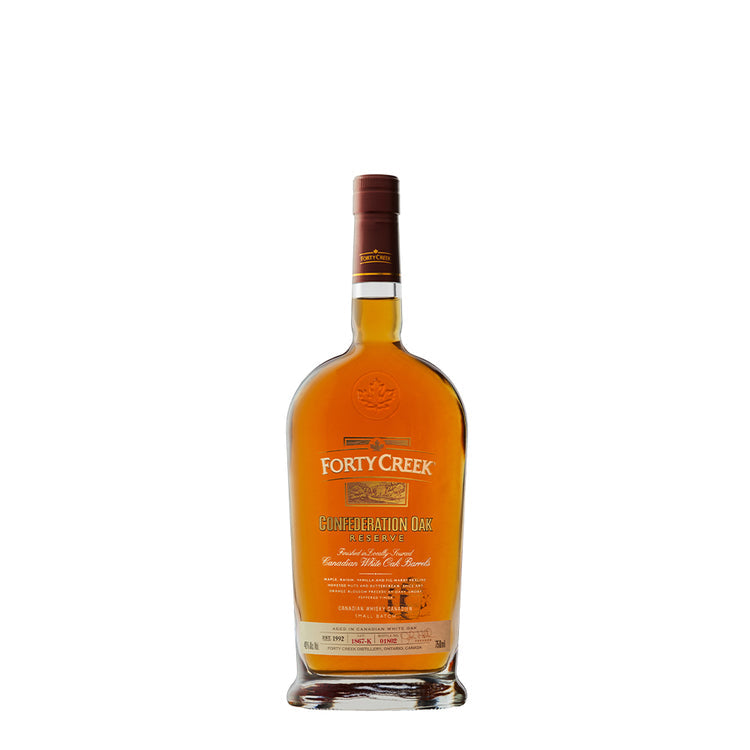 Buy Forty Creek Canadian Whisky Confederation Oak Reserve Online -Craft City