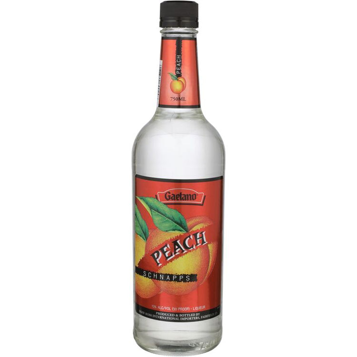 Buy Gaetano Peach Schnapps Online -Craft City