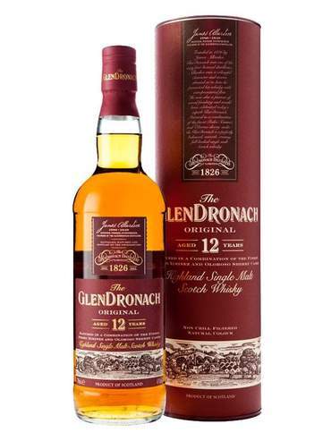 Buy GlenDronach Original 12 Year Old Scotch Whisky Online -Craft City