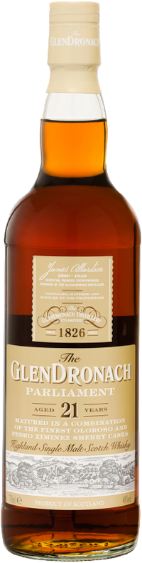 Buy GlenDronach Parliament 21 Year Old Scotch Whisky Online -Craft City