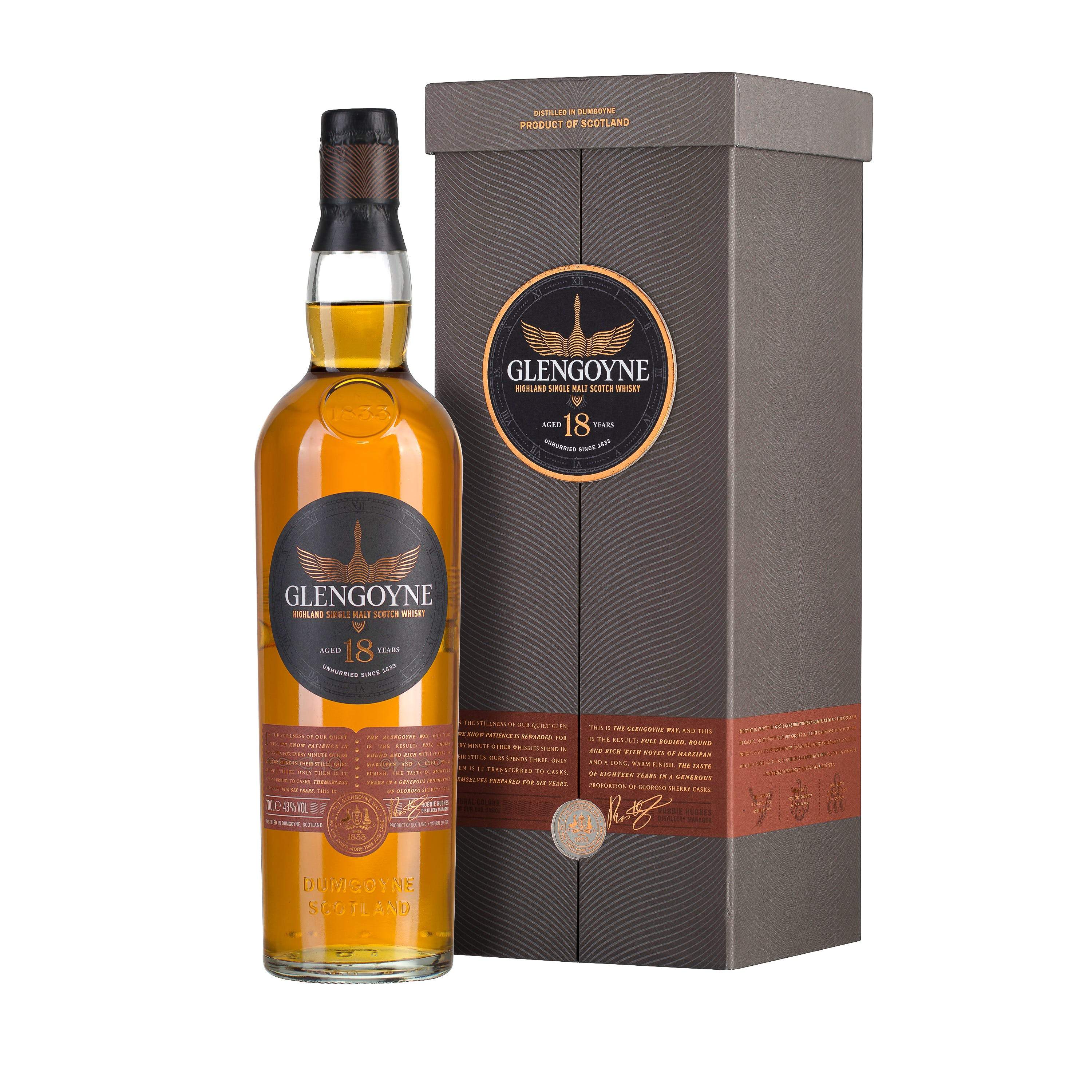 Buy Glengoyne 18 Year Old Scotch Whisky Online -Craft City
