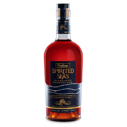 Buy Goslings Ocean Aged Blended Dark Rum Spirited Seas Finished At Sea Online -Craft City