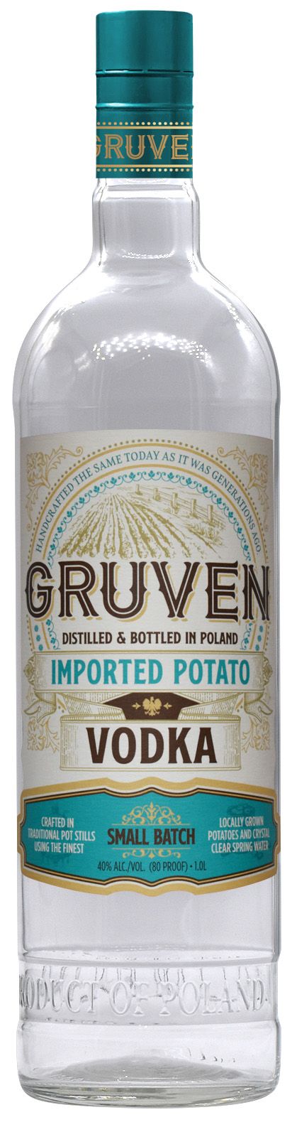 Buy Gruven Handcrafted Imported Potato Vodka Online -Craft City