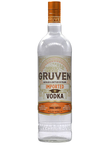 Buy Gruven Handcrafted Imported Vodka Online -Craft City
