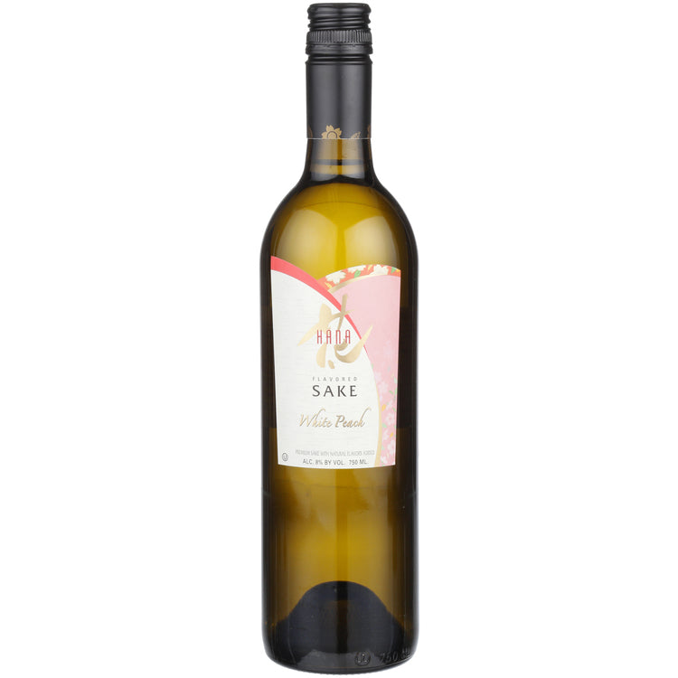 Buy Hana White Peach Flavored Sake Online -Craft City