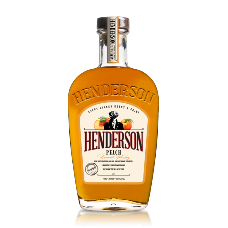 Buy Henderson Peach Flavored Whiskey Online -Craft City