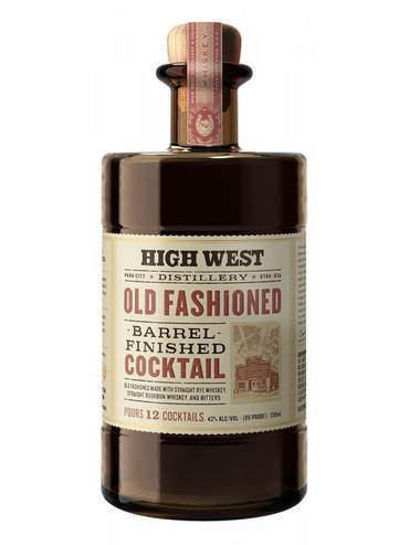 Buy High West Old Fashioned Barrel Finished Cocktail Online -Craft City