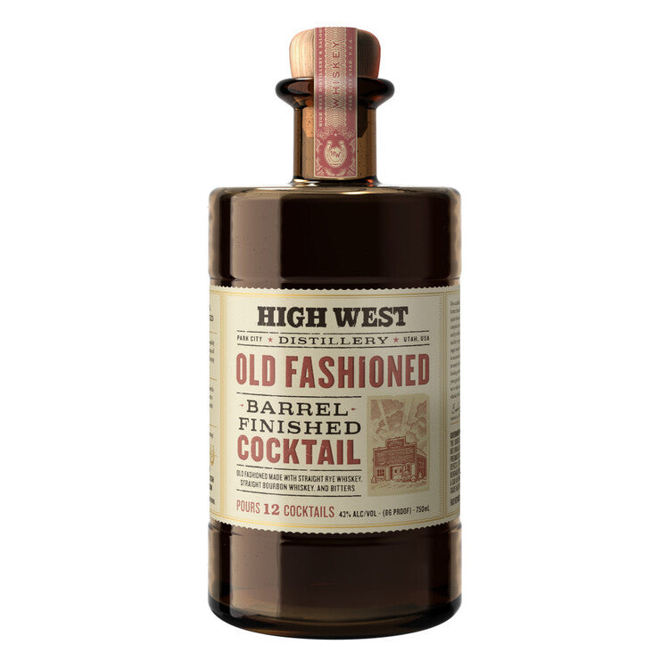 Buy High West Old Fashioned Barrel Finished Cocktail Online -Craft City