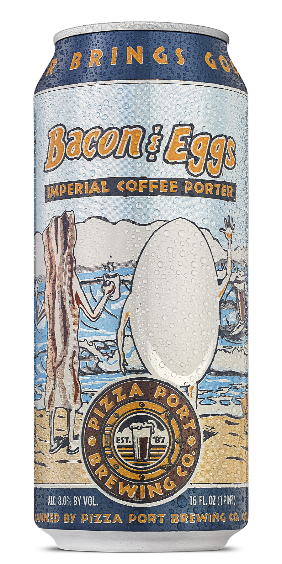Buy Pizza Port Bacon & Eggs Breakfast Imperial Coffee Porter Online -Craft City