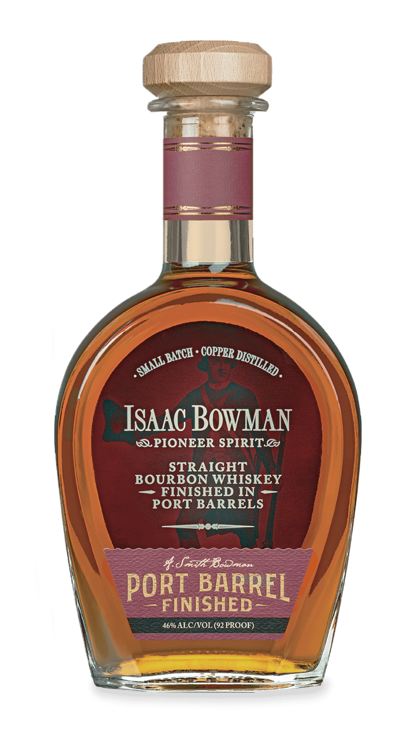 Buy Isaac Bowman Port Barrel Finished Bourbon Whiskey Online -Craft City