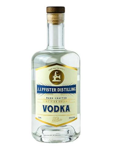 Buy J.J. Pfister Distilling Organic Vodka Online -Craft City