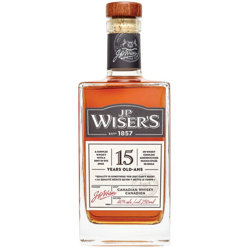 Buy J.P. Wisers Canadian Whisky 15 Year Online -Craft City