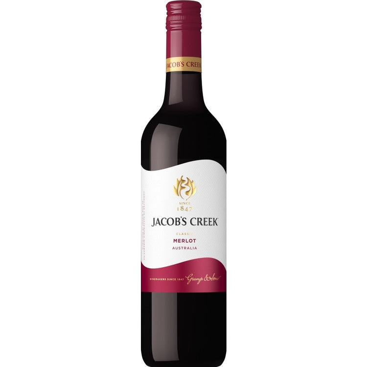 Buy Jacobs Creek Merlot South Eastern Australia Online -Craft City