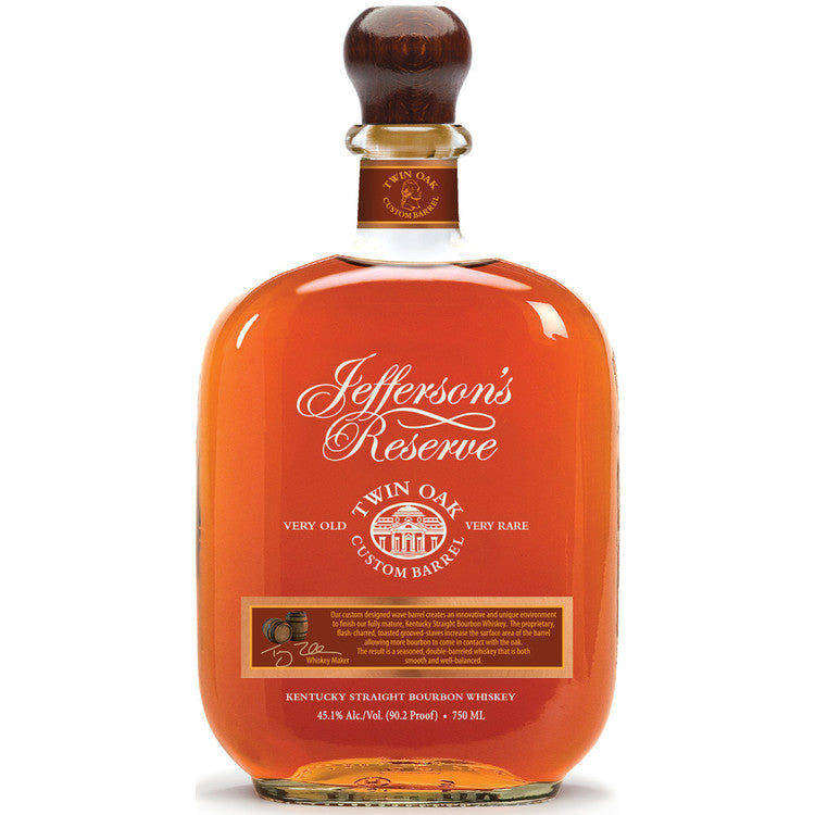 Buy Jeffersons Straight Bourbon Reserve Twin Oaks Custom Barrel. Online -Craft City