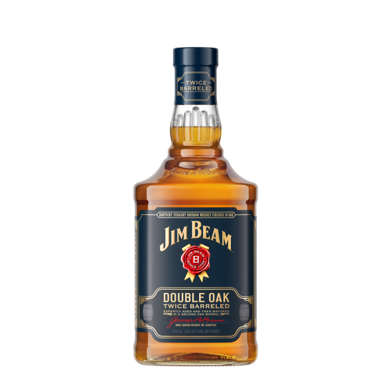 Buy Jim Beam Straight Bourbon Double Oak Twice Barreled Online -Craft City