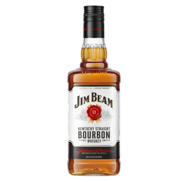 Buy Jim Beam Straight Bourbon White Label Los Angeles Dodgers Packaging Online -Craft City