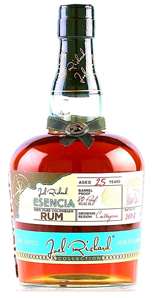 Buy Joel Richard Esencia 25 Yr 100% Pure Colombian Rum Online -Craft City