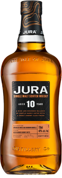 Buy Jura 10 Year Old Scotch Whisky Online -Craft City