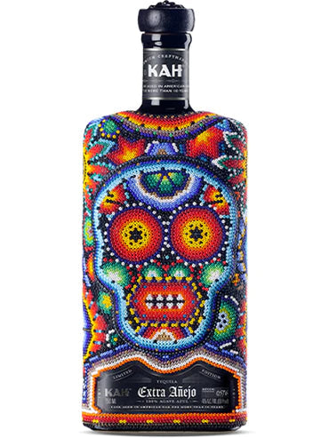 Buy KAH Huichol Extra Anejo Tequila Online -Craft City