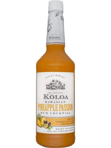 Buy Koloa Hawaiian Pineapple Passion Rum Cocktail Online -Craft City