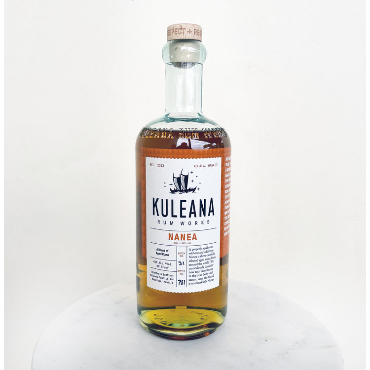 Buy Kuleana Rum Works Aged Rum Nanea 2 Year Online -Craft City