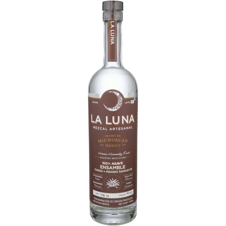 Buy La Luna Mezcal Joven Ensamble Chino + Manso Sahuayo . Online -Craft City