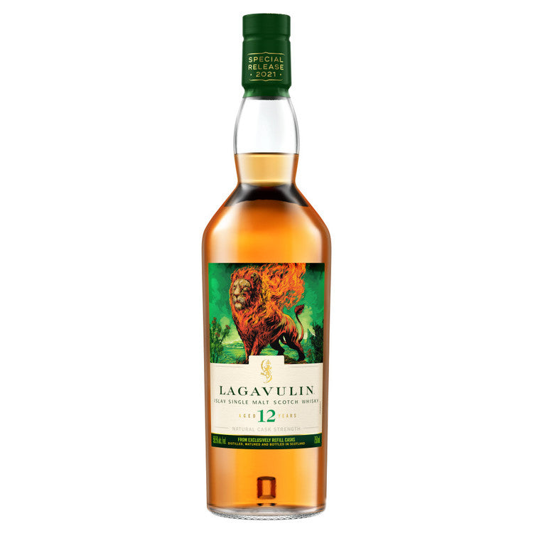 Buy Lagavulin Single Malt Scotch Natural Cask Strength From Exclusively Refill Cask 12 Year Online -Craft City