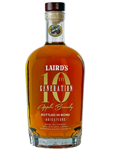 Buy Laird's 10Th Generation Bottled In Bond 5 Yr Apple Brandy Online -Craft City