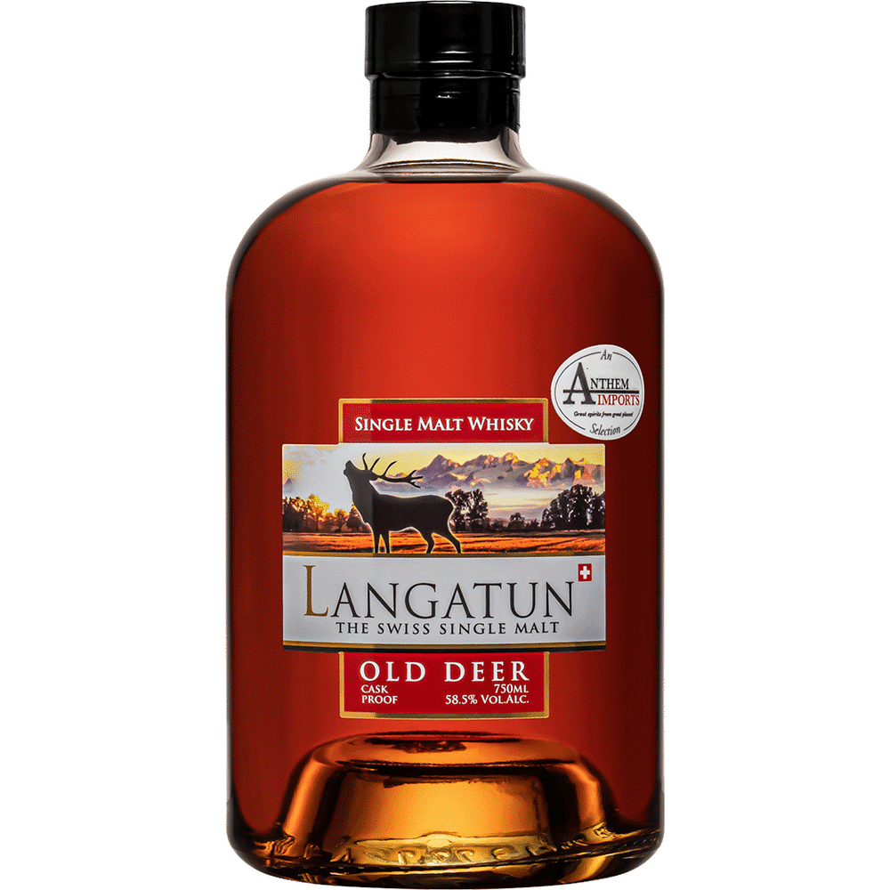 Buy Langatun Old Deer Swiss Single Malt Whisky Online -Craft City