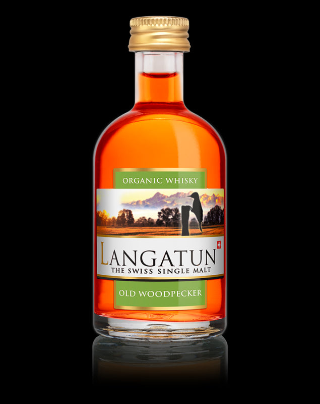 Buy Langatun Old Woodpecker Organic Swiss Single Malt Whisky Online -Craft City