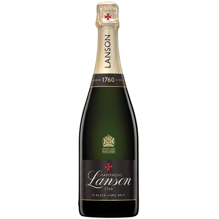 Buy Lanson Champagne Brut Le Black Label 4 Year W/ Gift Box Online -Craft City