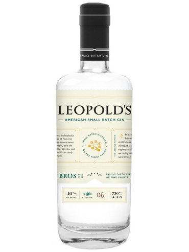 Buy Leopold Brothers American Small Batch Gin Online -Craft City