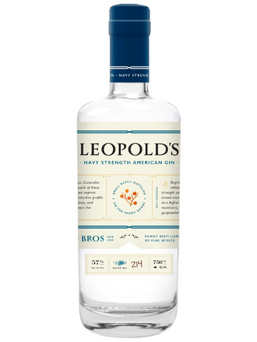 Buy Leopold Brothers Navy Strength Gin Online -Craft City