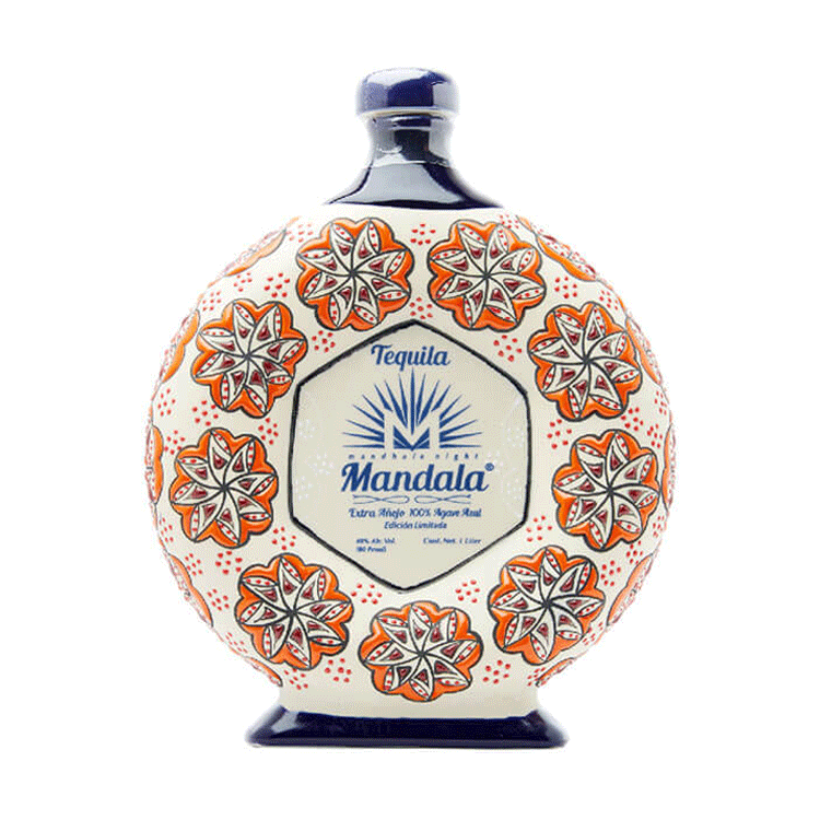 Buy Mandala Limited Edition Ceramic Extra Anejo Tequila Online -Craft City