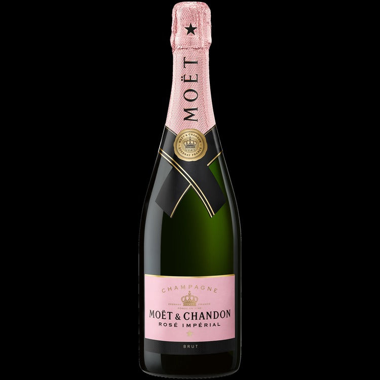 Buy Moet & Chandon Champagne Brut Rose Imperial W/ Gift Box Online -Craft City