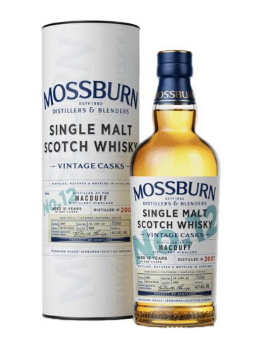 Buy Mossburn Macduff Distillery 2008 Blended Malt Scotch Whisky Online -Craft City