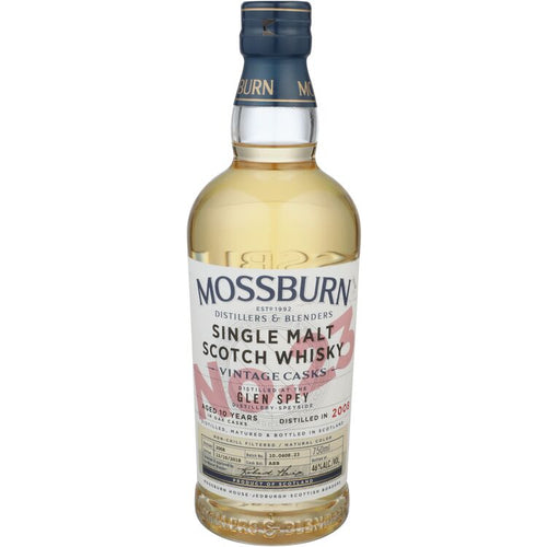 Buy Mossburn Single Malt Scotch Glen Spey Distillery Vintage Casks No. 23 10 Year Online -Craft City