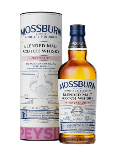 Buy Mossburn Speyside Blended Malt Scotch Whisky Online -Craft City