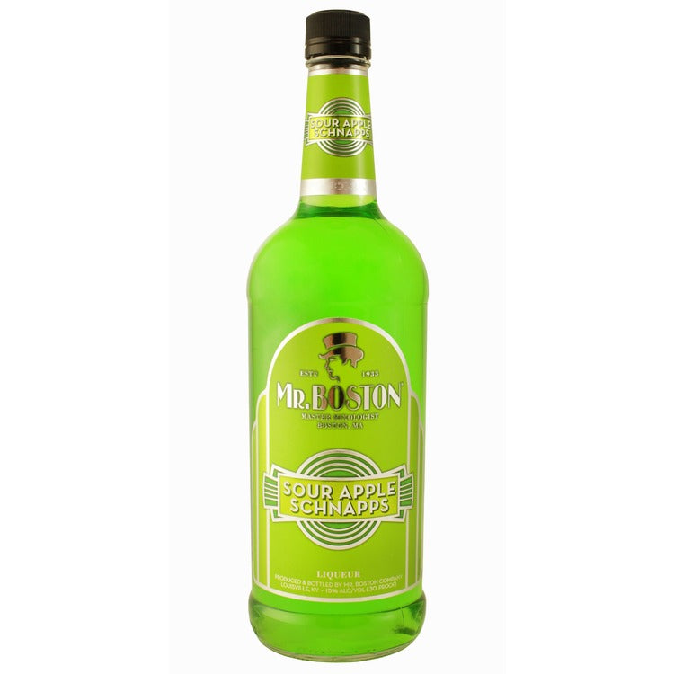 Buy Mr. Boston Sour Apple Schnapps Online -Craft City