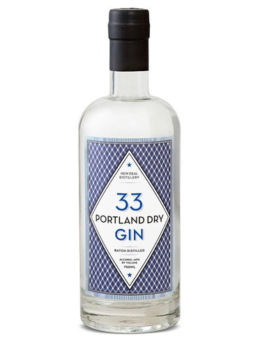Buy New Deal Portland Dry Gin 33 Online -Craft City
