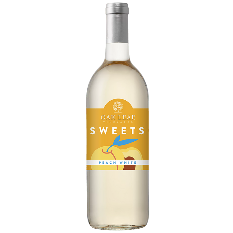 Buy Oak Leaf Vineyards Peach White Flavored Wine Sweets Online -Craft City