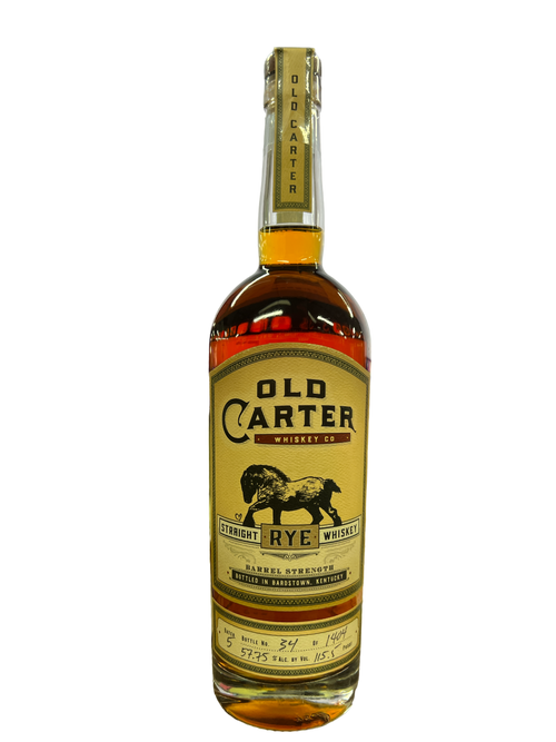 Buy Old Carter Rye Whiskey Batch 5 Online -Craft City