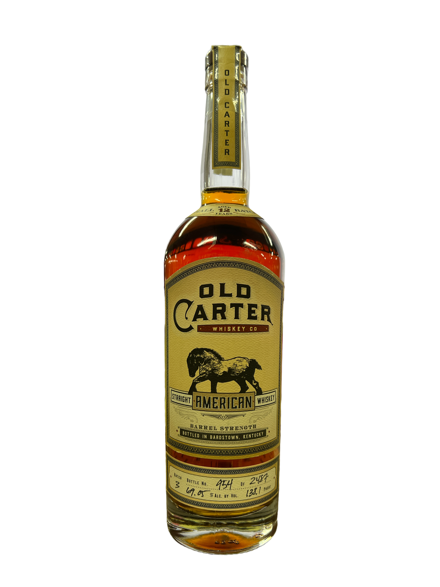 Buy Old Carter Straight Bourbon Whiskey Batch 3 Online -Craft City