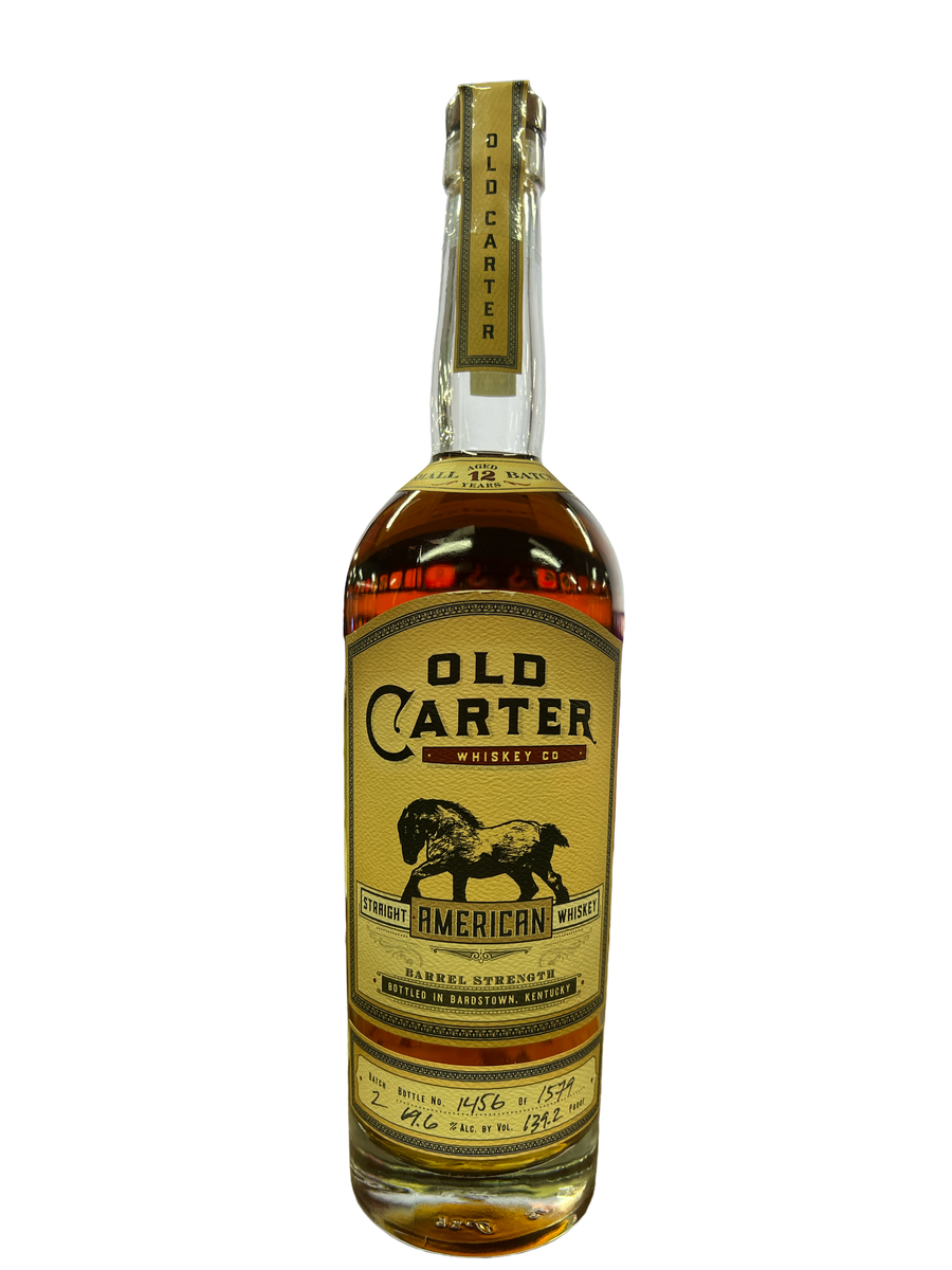 Buy Old Carter Straight Kentucky Whiskey Barrel Strength Batch 2 Online -Craft City