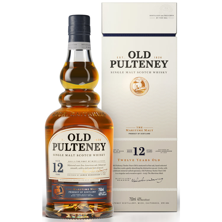 Buy Old Pulteney Single Malt Scotch 12 Year Online -Craft City