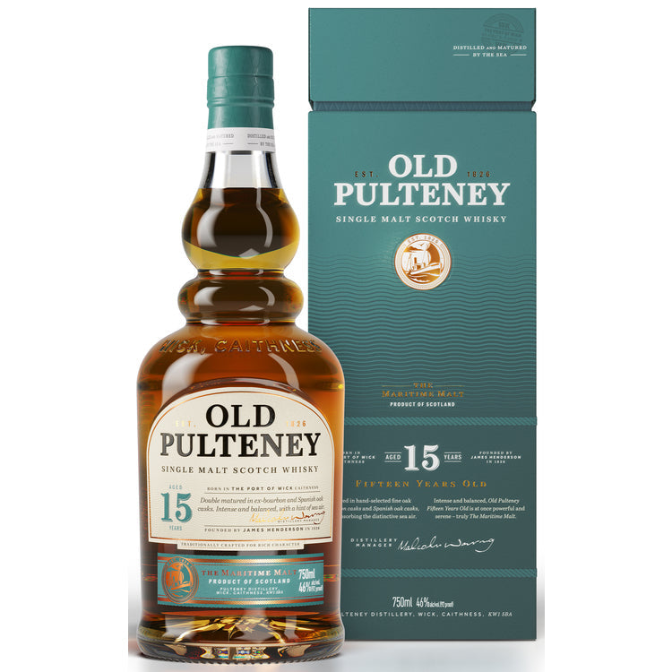 Buy Old Pulteney Single Malt Scotch 15 Year Online -Craft City