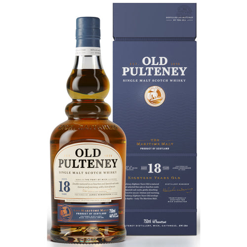 Buy Old Pulteney Single Malt Scotch 18 Year Online -Craft City