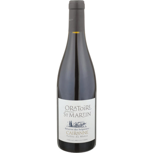 Buy Oratoire St Martin Cairanne Rouge Reserve Des Seigneurs Online -Craft City