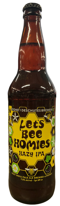 Buy Stone Deschutes Let's Bee Homies Hazy IPA Online -Craft City