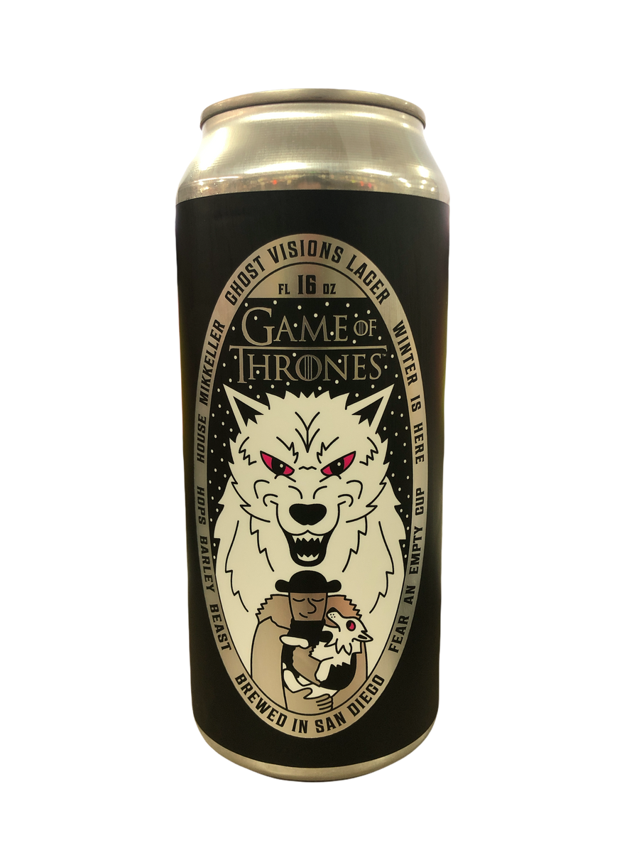 Buy Mikkeller San Diego Game of Thrones Ghost Visions Lager Online -Craft City